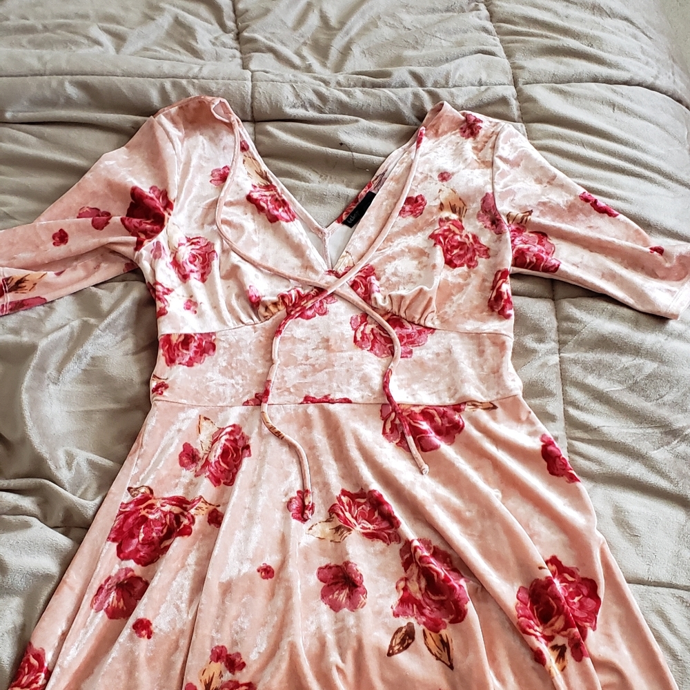 Bebop Velvet Dress